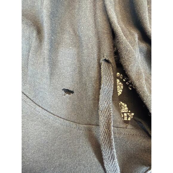 Jimi Hendrix Hooded T-shirt Men's 2XL Black Hoodie - Picture 4 of 5